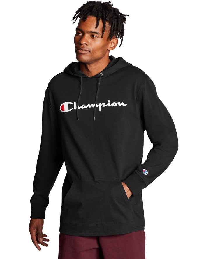 Champion Hoodie Heren - Zwart - Middleweight ( 519743-RZD )